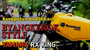 13,5jt net/pas ninja r thn 2002 komplit hrg: Kumpulan Modifikasi Style Byangkerok Yamaha Rx King Byangkerok Jalanan Youtube