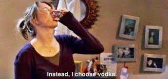 Instead I Choose Vodka Bridget Jones Bridget Jones Diary Renee Zellweger Bridget Jones
