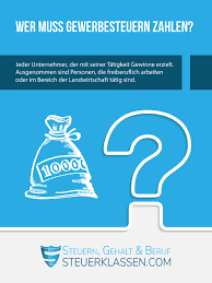 Freiberufler müssen keine gewerbesteuer zahlen. Gewerbesteuer Hintergrunde Und Fakten