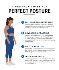4 Posture Checks To Do Before Every Walk Walking Myfitnesspal Better Posture Exercises Postures Perfect Posture