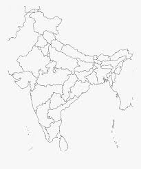 Clip Art States And Territories Of India Map Outline Png Free Transparent Clipart Clipartkey