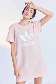 Black And White Adidas T Shirt Women S Adidas Originals Trefoil Oversized T Shirt Mini Dress Oversized T Shirt Dress Tshirt Outfits Shirt Dress Outfit