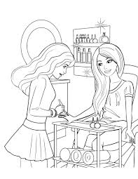 Barbie Coloring Page 33 Hello Coloring Barbie Coloring Pages Barbie Drawing Barbie Coloring