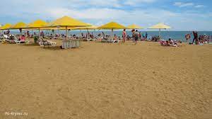 Лучшие пляжи керчи и ее окрестностей. Gorplyazh Kerchi Na Arshincevskoj Kose Foto Karta Usloviya