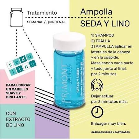 AMPOLLA BTX #PRIMONT AMPOLLA SEDA y LINO #PRIMONT En FRIGIAPERFUMERIA  encontr&aacute;s productos con resultados profesionales. @ Frigia Perfumeria