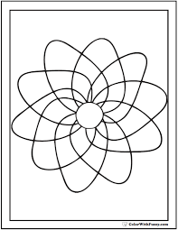 Geometric guidelines advanced tessellation patterns each line or shape on the following pages is a choice for the creative artist, and each page will be different for every person. Free Printable Geometric Coloring Pages Spinning Pinwheel
