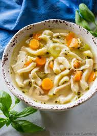 This savory, homemade chicken noodle soup made with chicken broth, egg noodles, vegetables, and chicken is a real people pleaser. Homemade Chicken Noodle Soup The Girl Who Ate Everything