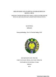 By ppkn posted on 30 january 2021. Top Pdf Relasi Kekuasaan Kepala Daerah Dengan Kepala Desa Melihat Good Governance Kepala Desa Nagori Dolok Huluan