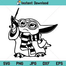 Download Baby Yoda Harry Potter Svg Baby Yoda Svg Harry Potter Svg Svgsea