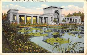 There are too many gang members dealing drugs on the streets and feral teens prowling around the park. Pavilion Douglas Park Chicago Il Nostalgic Images Art Deco Society Chicago Sites