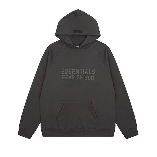The authentic minimalist profile of an Essentials pullover, AI generated