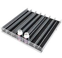 Gravity Feed Roller Shelf Supermarket Cooler Beverage Pusher ...