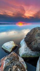 The Latest Iphone11 Iphone11 Pro Iphone 11 Pro Max Mobile Phone Hd Wallpapers Free Download Sunset Rocks Water Wallpaper Free Download Water Hd Wallpaper