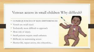 Image result for Difficult Intravenous Access in Children