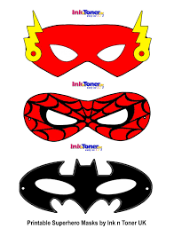 You can also use the mask templates as patterns for crafting superhero felt or fabric masks. Printable Superhero Mask Cutouts Novocom Top