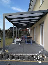 Ein Alu Terrassendach Der Marke Rexopremium Xxl 9m X 3m In Anthrazit Mit Rexoclear 16mm Pc Stegpla Terrasse Uberdachung Holz Uberdachung Terrasse Terrassendach