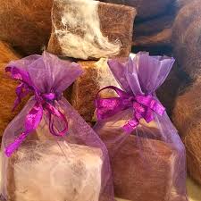 Alpaca-Wrapped Raw Goat Milk Soap - Haute Goat Farm