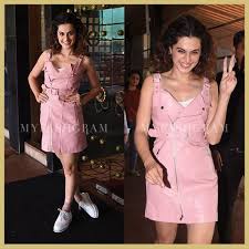 Taapsee Pannu In Trabea Judwaa 2 Promotional Style Myfashgram Fashion Outfits Taapsee Pannu Asian Dress Taapsee pannu was born on august 1, 1987 in delhi, india. taapsee pannu in trabea judwaa 2