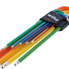 9 Piece Ball End Color Coded Hex L Key Set Metric Hex Color Codes Color Coding Metric