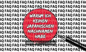 Die kinder nehmen den entsprechenden namen an. Faq Warum Ich Keinen Japanischen Nachnamen Habe Nippon Insider Japan Blog