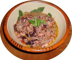 Riz De Pouple Recette Portugaise De La Region De L Algarve Recettes De Cuisine Portugaise Recettes De Cuisine Cuisine Portugaise