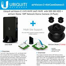 ubiquiti airvision c uvc nvr unifi nvr aircam dome 3 pack ip camera hdtv poe dome camera ip camera usb flash drive
