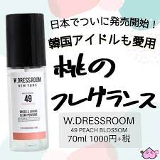 りょうくんコスメはinstagramを利用しています 韓国の桃の香り ロフトに行ったら韓国で有名なフレグランスシリーズが発売してた 中でも桃の香りがかなり良かったから買ってみたよ イニスフリーのミストよりさっぱりでつけやすかった fragrance