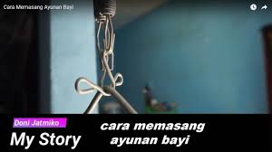 Tiang ayunan besi stainlees 3. Cara Memasang Ayunan Bayi 1 Line Per Youtube