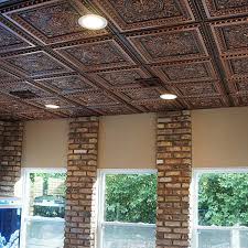 This detailed ceiling tile installation video walks through. Fasade Easy Installation Classic Coffer Cherry Lay In Ceiling Tile 2 X 2 Tile Ceiling Panel Tools Home Improvement Tiles Rayvoltbike Com