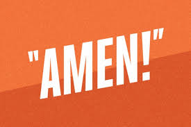 Before the 12th century, in the meaning defined above. Amen More Than A Prayer Tag Josephprince Com Blog