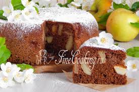 шарлотка из яблок самый простой рецепт с фото пошагово Shokoladnaya Sharlotka S Yablokami Recept Idei Dlya Blyud Multivarka Deserty