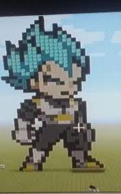 Dbz Pixel Art Wiki Dragonballz Amino Pixel templates dragon ball minecraft bead patterns perler beads goku dbz anime tanaka hitomi burter pattern vegeta characters hama iron.