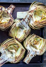 Grilled Artichokes Recipe Simplyrecipes Com Recipe Grilled Artichoke Artichoke Recipes Artichoke