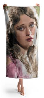Dolores Costello Beach Towel