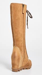 Joan of arctic wedge ii cozy nl3361. Sorel Leather Joan Of Arctic Wedge Ii Tall Boot In Camel Brown Brown Lyst