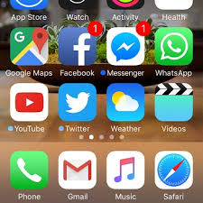 Blue Dot Next To App Icon Name On Iphone Home Screen