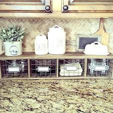 kitchen countertop storage ideas under