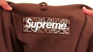 The black version of this hoodie features a black bandana embroidered supreme box logo on a black hoodie. Supreme Bandana Box Logo Dark Brown Legit Check Tips Youtube