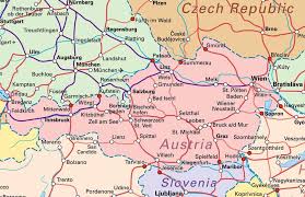 Mapa de la geografía regional. Austria Maps Printable Maps Of Austria For Download