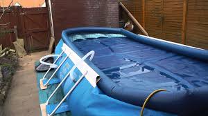 Setting Up Your Intex 18ft X 10ft Oval Pool Filling Oval Pool Intex Pool