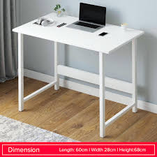 Realistic 3d model of a modern study table. Computer Table Home Office Desk 60 X 28 X 68 Cm Minimalist Modern Study Table Work Desk Shopee Philippines