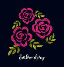 Patterns also give you an idea of how to make your own designs. Embroidery Flowers Vector Images Over 21 000