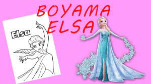 Elsa boyama sayfası, okul öncesi eğitim için eğlenceli çizim gerçekleştirmeyi sağlar. Karlar Kralicesi Elsa Boyama Sayfasi Youtube