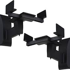 Wali Universal Dual Side Clamping Bookshelf Speaker Wall Https Www Amazon Com Dp B01guitk24 Ref Speaker Wall Mounts Speaker Wall Brackets Speaker Mounts