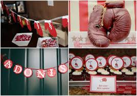 Boxing Party Decoration Ideas For Kids Blarney Party In 2021 Party Decorations Party In A Box Birthday Party Themes