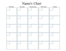 Free Editable Monthly Behavior Chart Many Designs Are Available