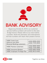 Hsbc bank toll free number 1860 108 7788 or 1860 500 2277 Hsbc Beginning October 6 2019 Our Customer Service Facebook