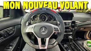 On Installe Un Volant Leds Sur Mon C63 Amg Youtube