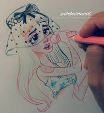 13 7k Likes 99 Comments Alef Vernon Alefvernonart On Instagram Melanie Is Here In Brazil And I Really Love Beautiful Drawings Melanie Martinez Drawings