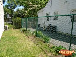 Chain link fencing is made in all sizes from 1.5 inch to 7 inch and in all size wires from 2 mm to 5 mm galvanized core wire and vinyl coated. Chain Link Fences Gallery Nj Fence Installation